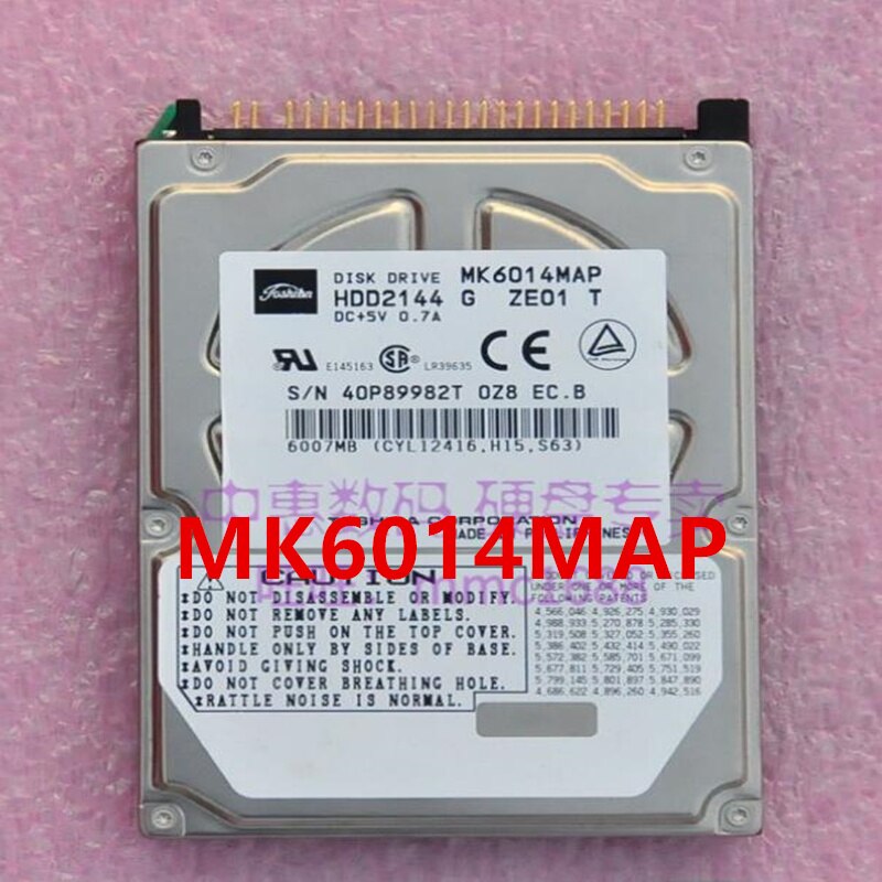 Toshiba 6GB 2.5 &  ο  HDD MK6014MAP  Ʈ HDD  2MB IDE 5400RPM